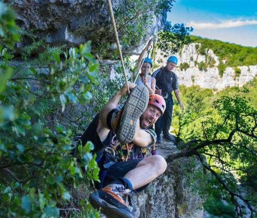Parcours via corda